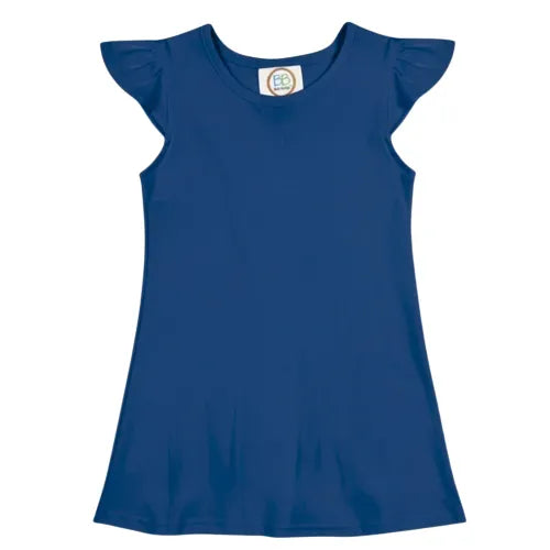 Girl's Flutter Sleeve Dress
