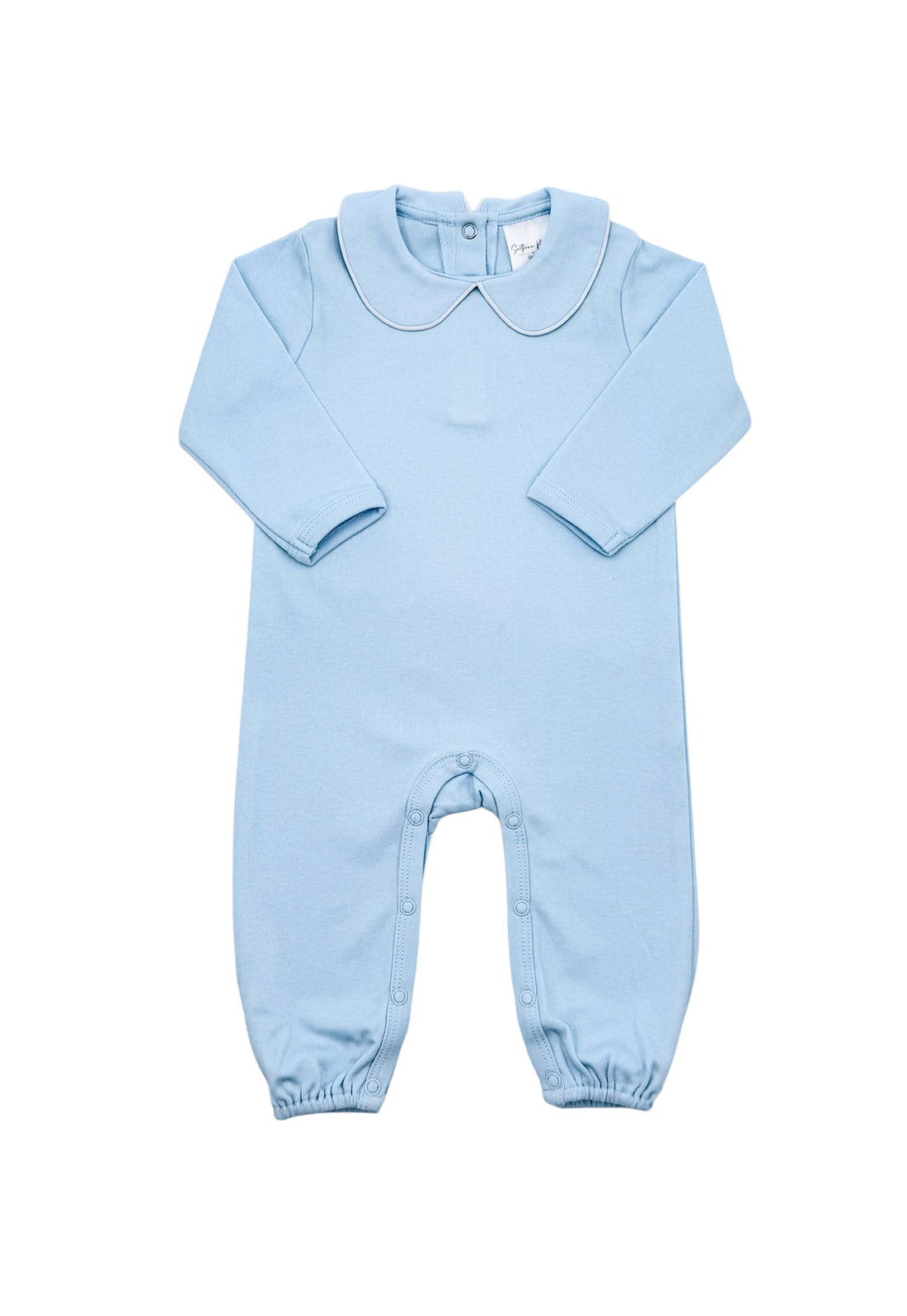 Piped Edge Peter Pan Collar Romper