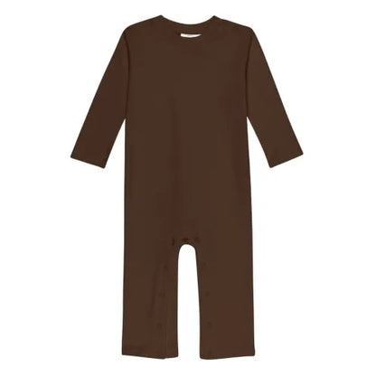 Long Sleeve Romper - Plain
