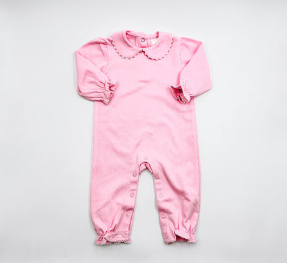 Scallop Peter Pan Collar Romper