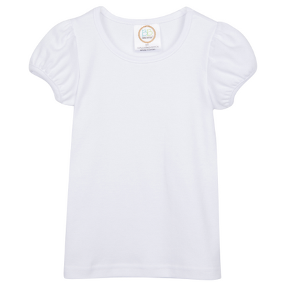 Girls Puff Sleeve Tee