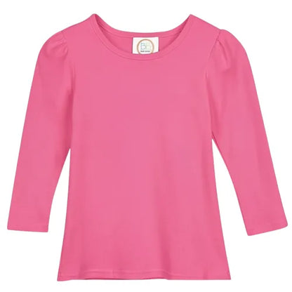 Long Sleeve Puff Shoulder Tee