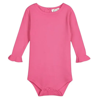 Long Sleeve Infant Body Suit (Ruffle and Plain)