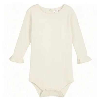 Long Sleeve Infant Body Suit (Ruffle and Plain)