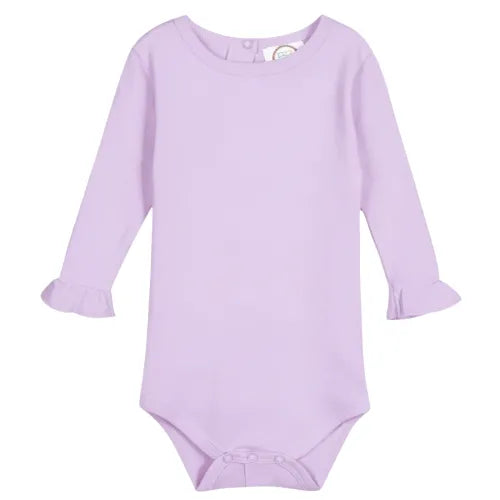 Long Sleeve Infant Body Suit (Ruffle and Plain)