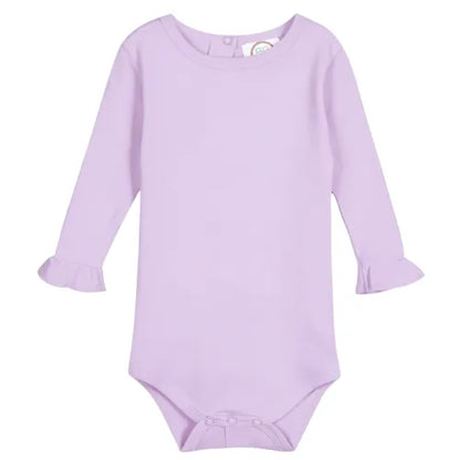 Long Sleeve Infant Body Suit (Ruffle and Plain)