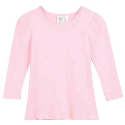 Long Sleeve Puff Shoulder Tee