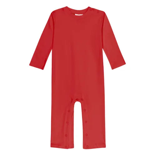 Long Sleeve Romper - Plain