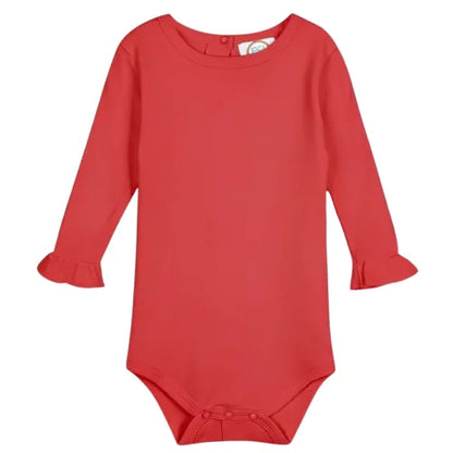 Long Sleeve Infant Body Suit (Ruffle and Plain)
