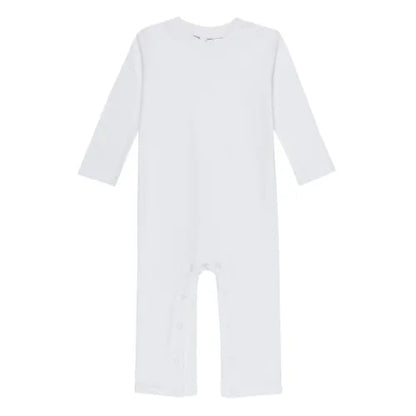 Long Sleeve Romper - Plain