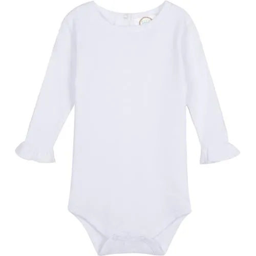Long Sleeve Infant Body Suit (Ruffle and Plain)