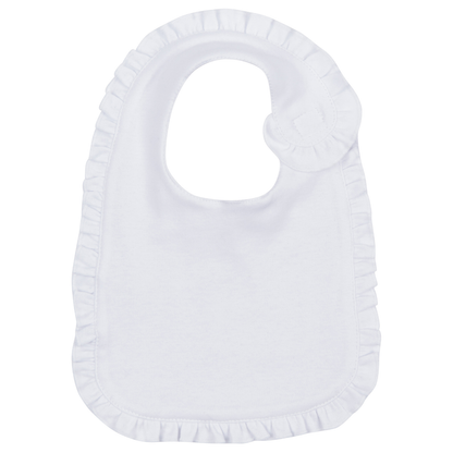 Knit Bib (Ruffle or Plain)