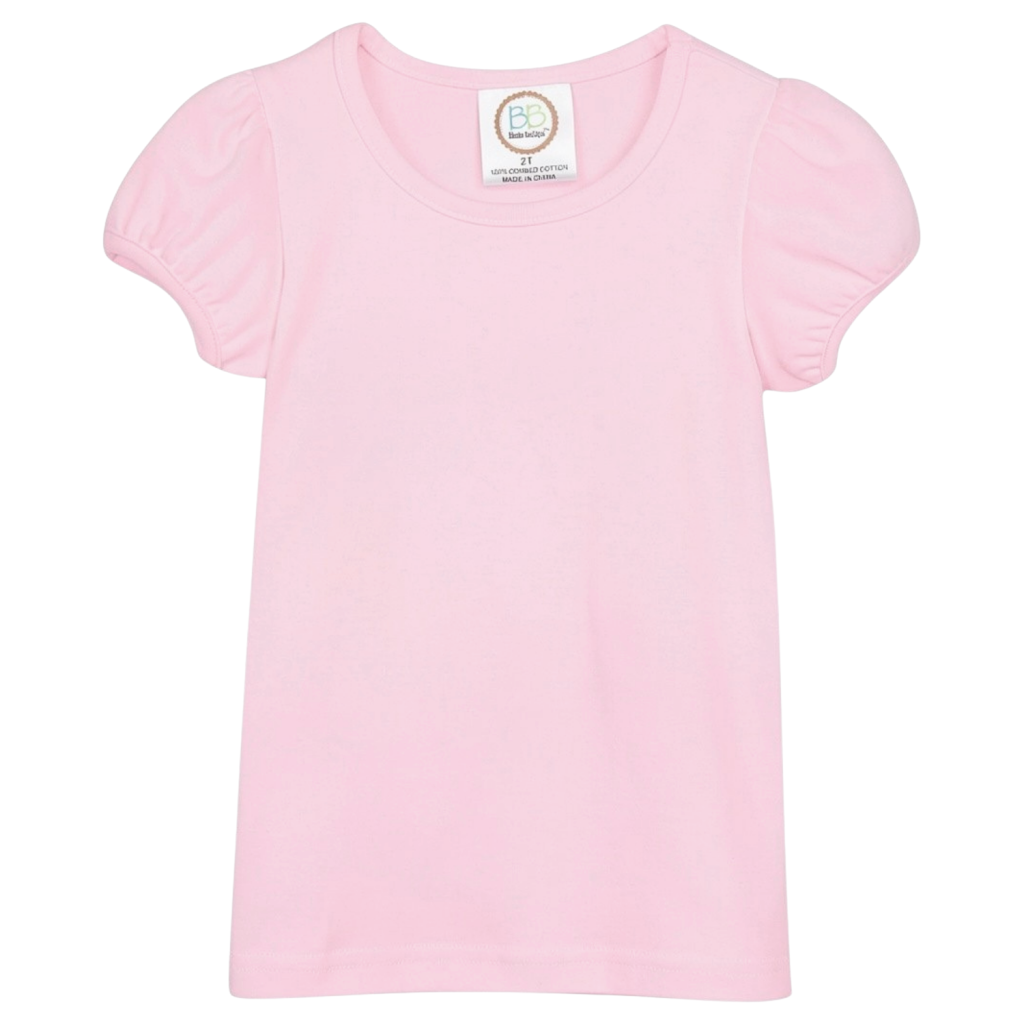 Girls Puff Sleeve Tee