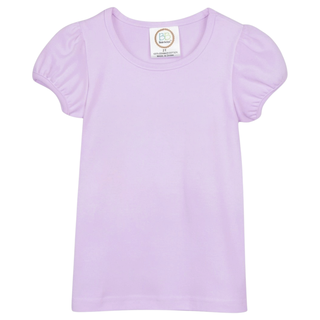 Girls Puff Sleeve Tee