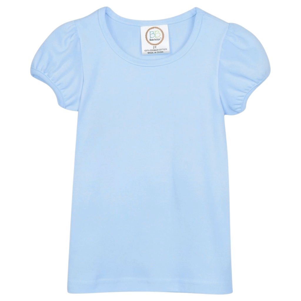 Girls Puff Sleeve Tee
