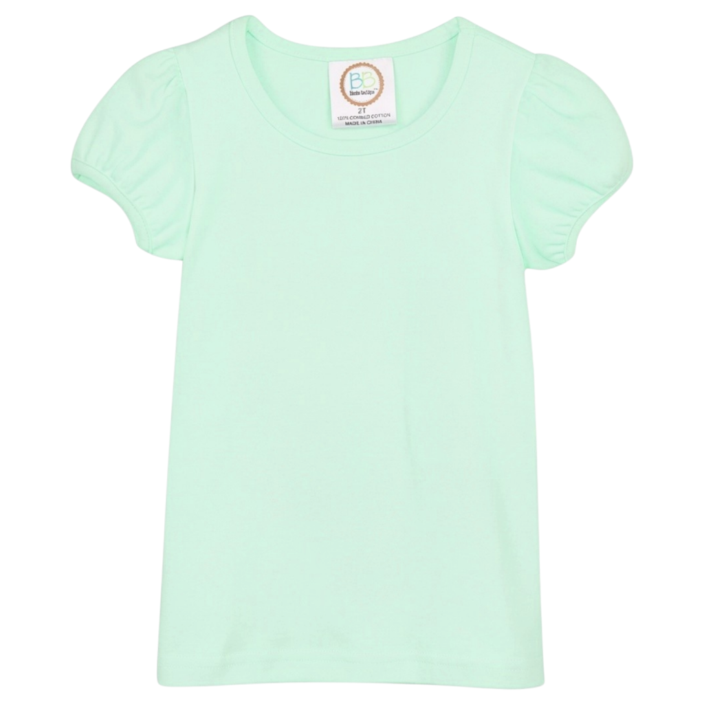 Girls Puff Sleeve Tee