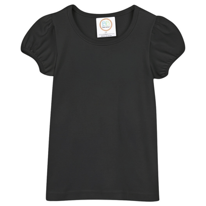 Girls Puff Sleeve Tee